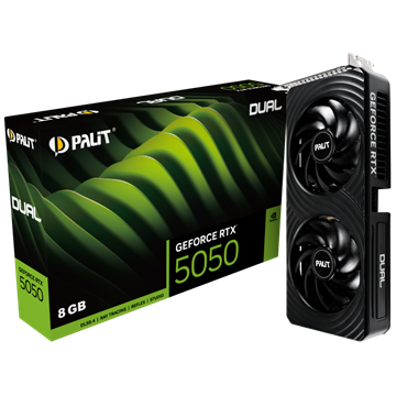PALIT NVIDIA RTX5050 Dual 8GB GDDR6 - NE65050019P1-GB2070D