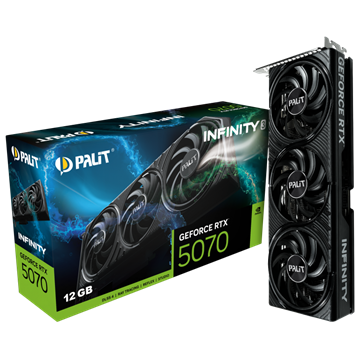 PALIT NVIDIA RTX5070 Infinity 3 12GB GDDR7 - NE75070019K9-GB2050S