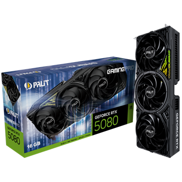 PALIT NVIDIA RTX5080 GamingPro 16GB GDDR7 - NE75080019T2-GB2031A