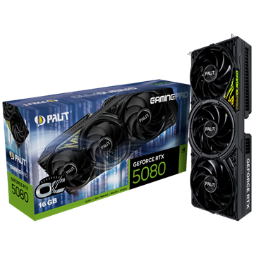 PALIT NVIDIA RTX5080 GamingPro OC 16GB GDDR7 - NE75080S19T2-GB2031A