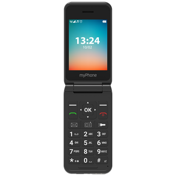 myPhone FLIP LTE 2,8" mobiltelefon - fekete
