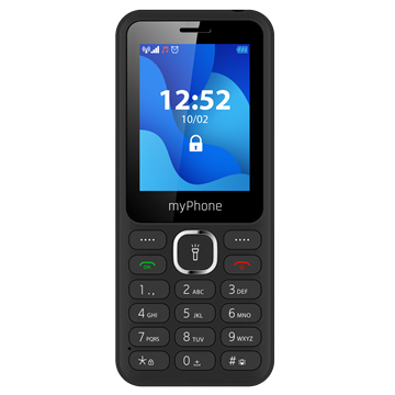 myPhone 6320 2,4" Dual SIM mobiltelefon - fekete - Használt, karcos termék
