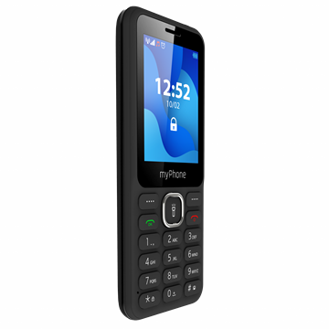 myPhone 6320 2,4" Dual SIM mobiltelefon - fekete - Használt, karcos termék