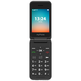 myPhone FLIP LTE 2,8" mobiltelefon - fekete