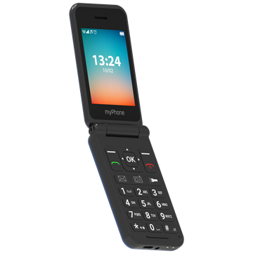myPhone FLIP LTE 2,8" mobiltelefon - fekete - Bontott
