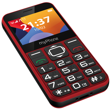 myPhone HALO 3 2,31" mobiltelefon - piros - Bontott, Hiányos