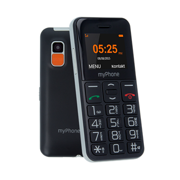 myPhone HALO Easy 1,7" mobiltelefon - fekete
