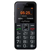 myPhone HALO Easy 1,7" mobiltelefon - fekete