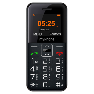 myPhone HALO Easy 1,7" mobiltelefon - fekete