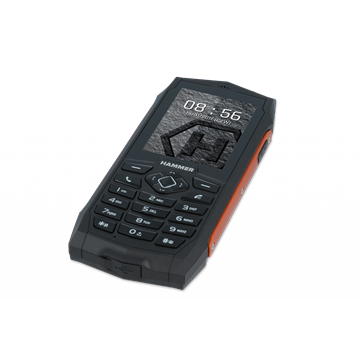 HAMMER 3 2,4" Dual SIM csepp-, por- és ütésálló mobiltelefon - narancssárga