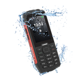 HAMMER 4 2,8" Dual SIM csepp-, por- és ütésálló mobiltelefon - piros