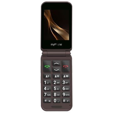 myPhone HARMONY LTE Praline Collection 2,8" mobiltelefon - barna - Bontott, Kipróbált