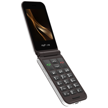 myPhone HARMONY LTE Praline Collection 2,8" mobiltelefon - barna - Bontott, Kipróbált