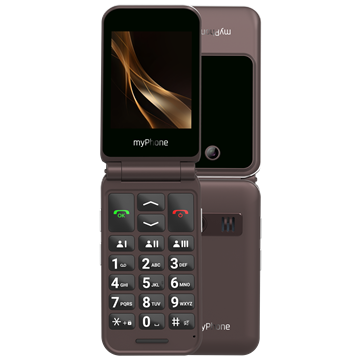 myPhone HARMONY LTE Praline Collection 2,8" mobiltelefon - barna - Bontott, Kipróbált