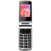 myPhone RUMBA 2 2,4" mobiltelefon - fekete/szürke