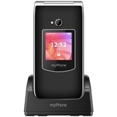 myPhone RUMBA 2 2,4" mobiltelefon - fekete/szürke