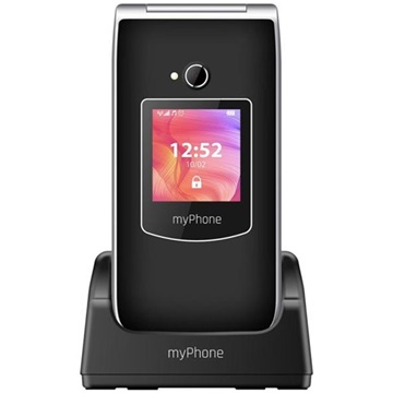 myPhone RUMBA 2 2,4" mobiltelefon - fekete/szürke